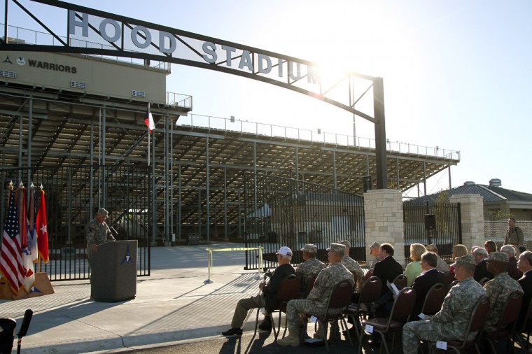 Hood Stadium Ribbon Cutting